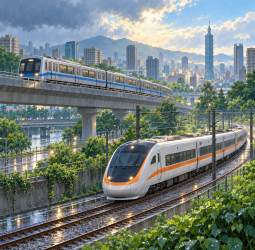 北捷各線正常營運、班距約12分鐘　台鐵24日中午起陸續復駛