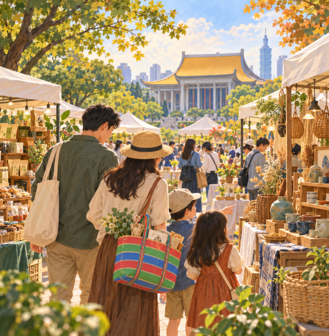 觀光圈市集10月16日登場　200家業者集結國父紀念館