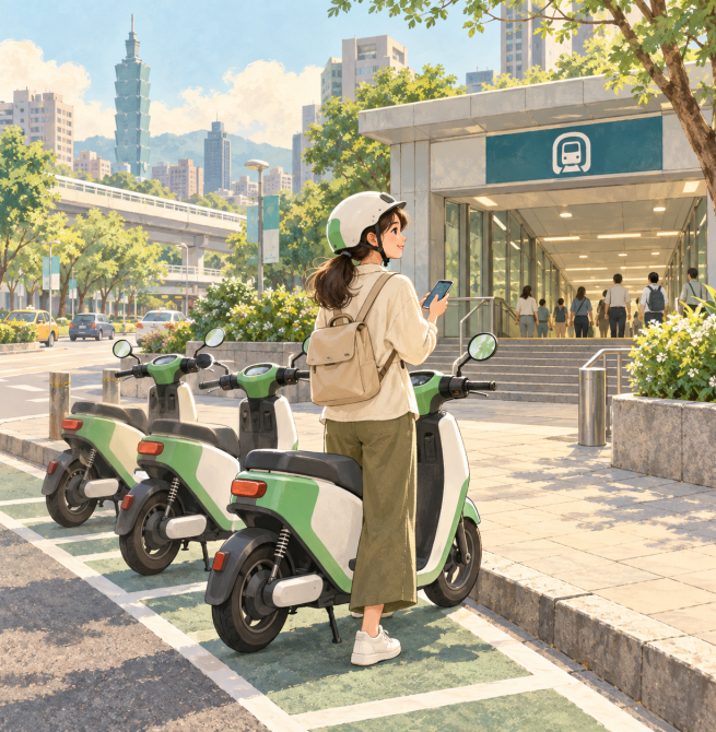 共享機車接駁需求浮現　WeMo調查近八成用戶搭配大眾運輸