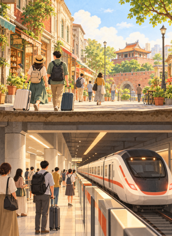 台南鐵路地下化首階段通車　站前商圈盼交通改善帶回人潮