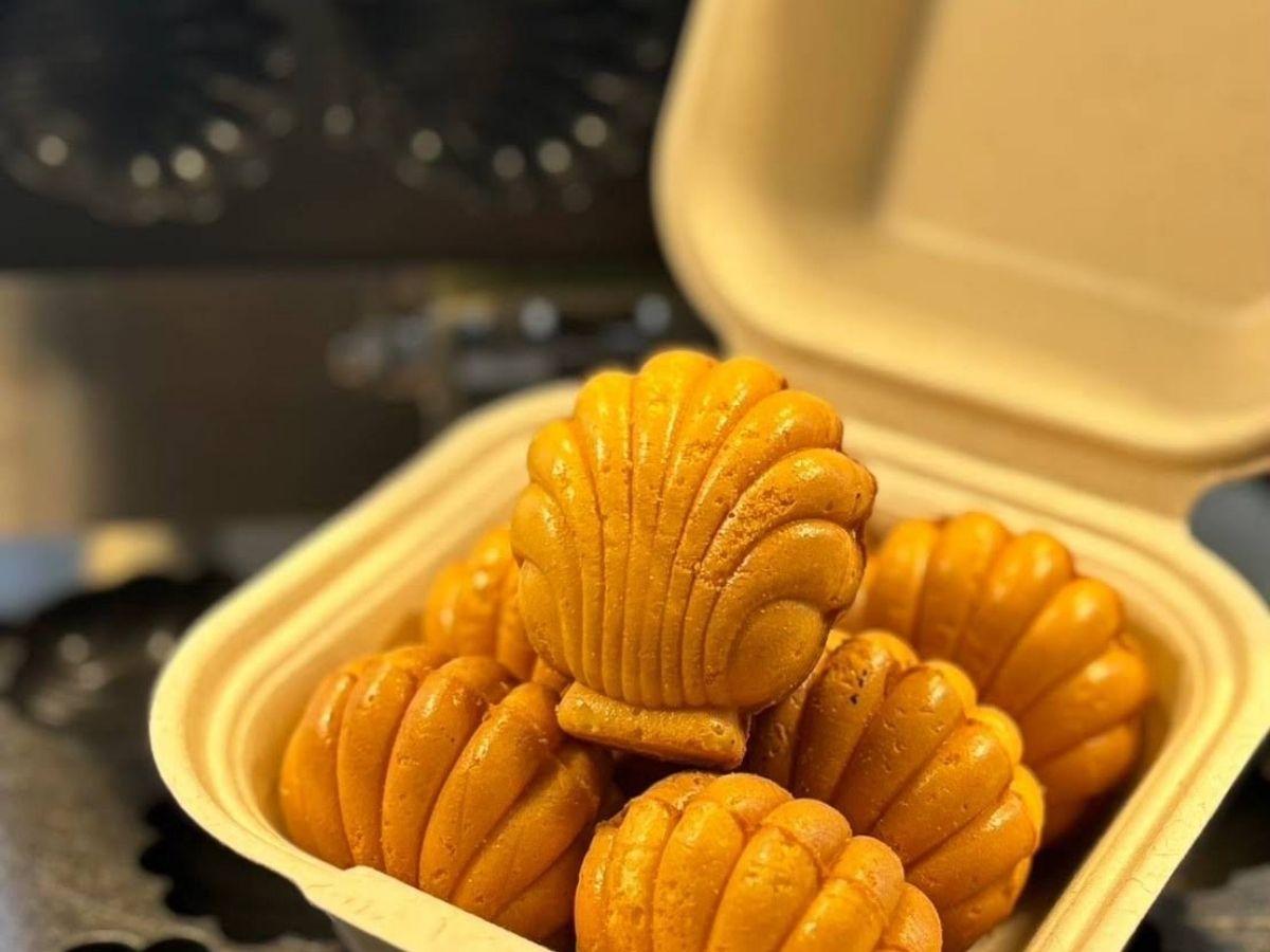 南屯雞蛋糕店從外帶點心變下午茶組合 甜鹹口味搭配茶飲、氣泡飲自由選
