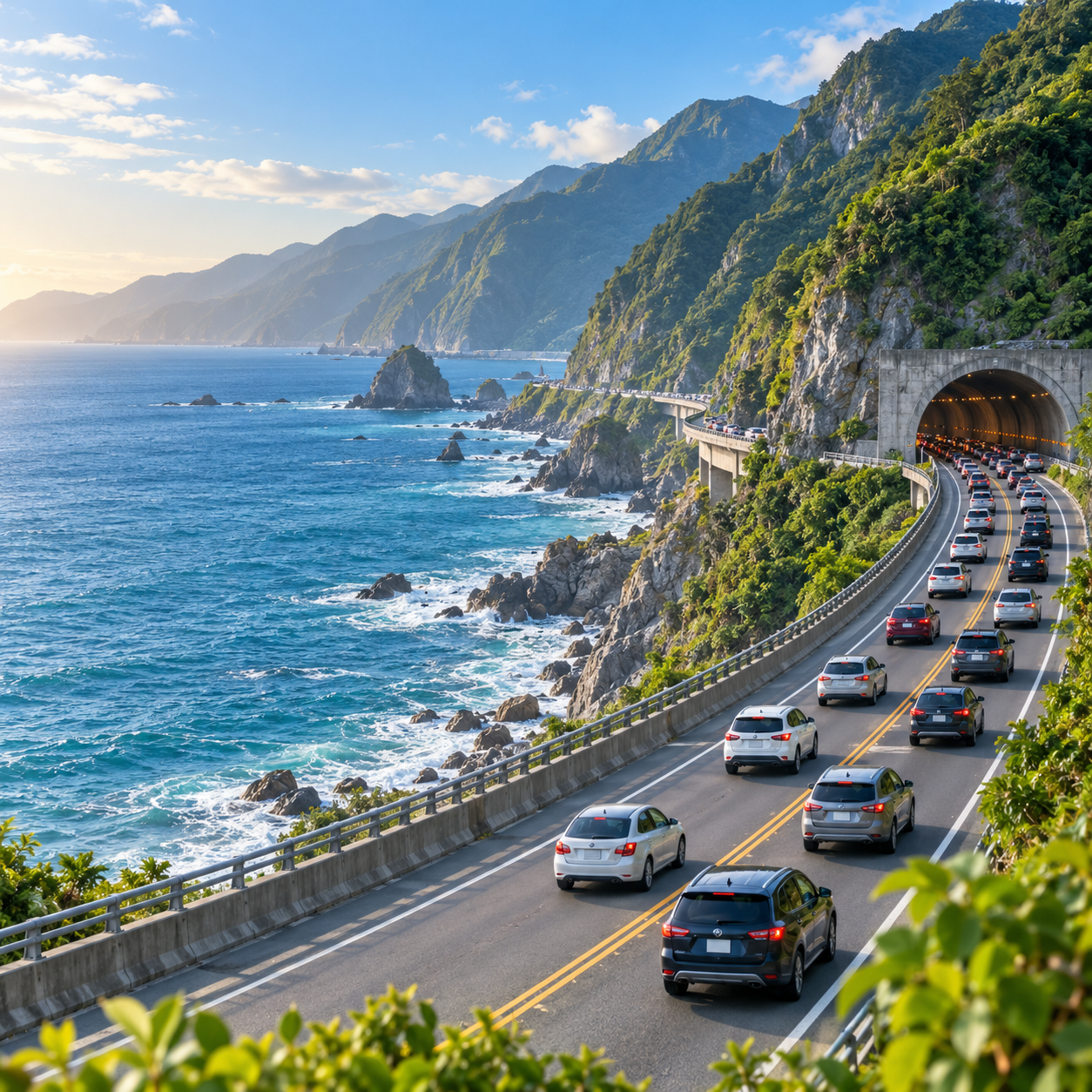 中秋連假蘇花車潮預測出爐！首波25日清晨5時湧現　尖峰時段一次看