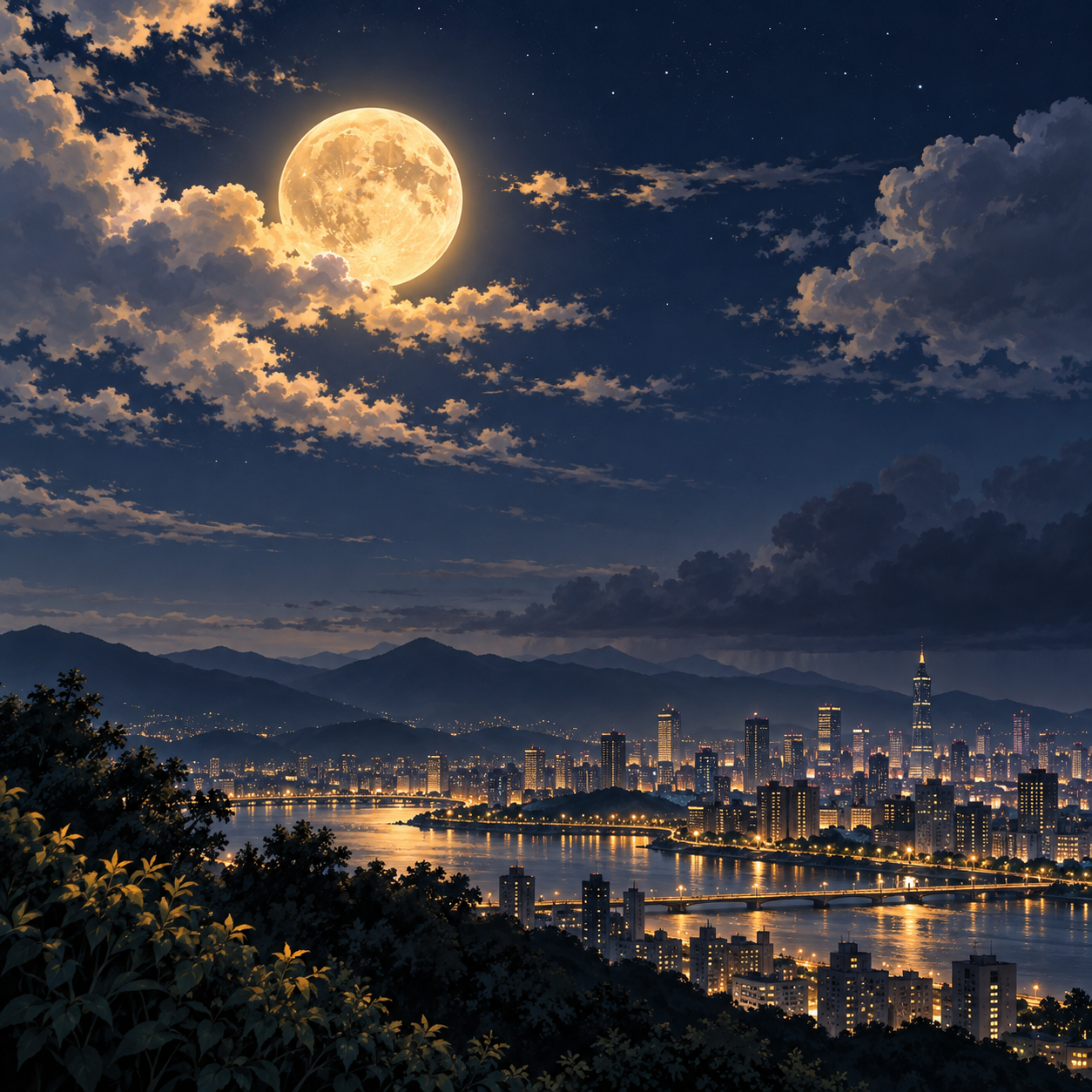 中秋夜西半部有望賞月　熱帶低壓最快24日發展為舒力基颱風
