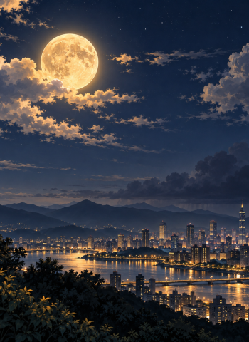中秋夜西半部有望賞月　熱帶低壓最快24日發展為舒力基颱風