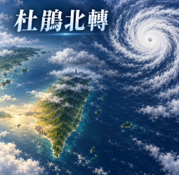 颱風杜鵑週末北轉　20日北台灣水氣增加留意短暫雨
