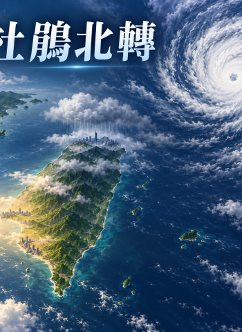 颱風杜鵑週末北轉　20日北台灣水氣增加留意短暫雨