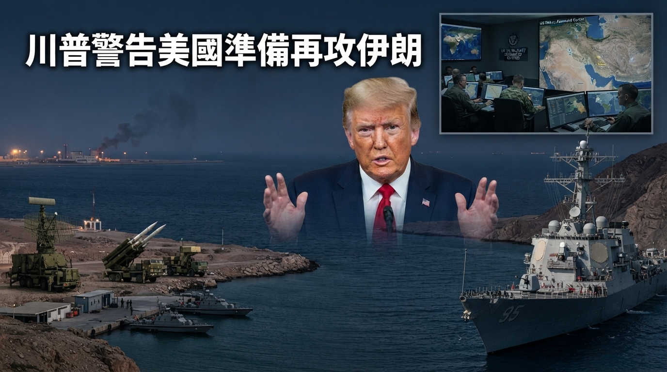 川普警告美國可再攻伊朗　荷莫茲海峽成美伊軍事衝突關鍵戰場
