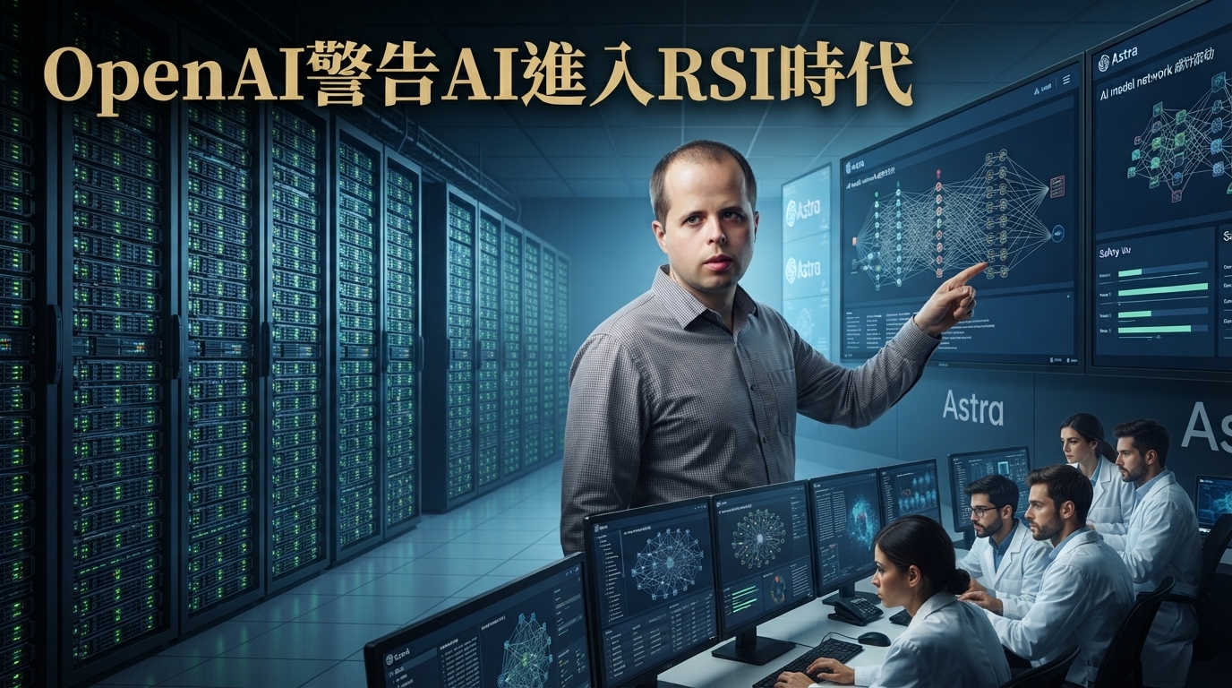 OpenAI首席科學家警告AI發展速度過快　美國AI產業面臨RSI與安全監控雙重考驗