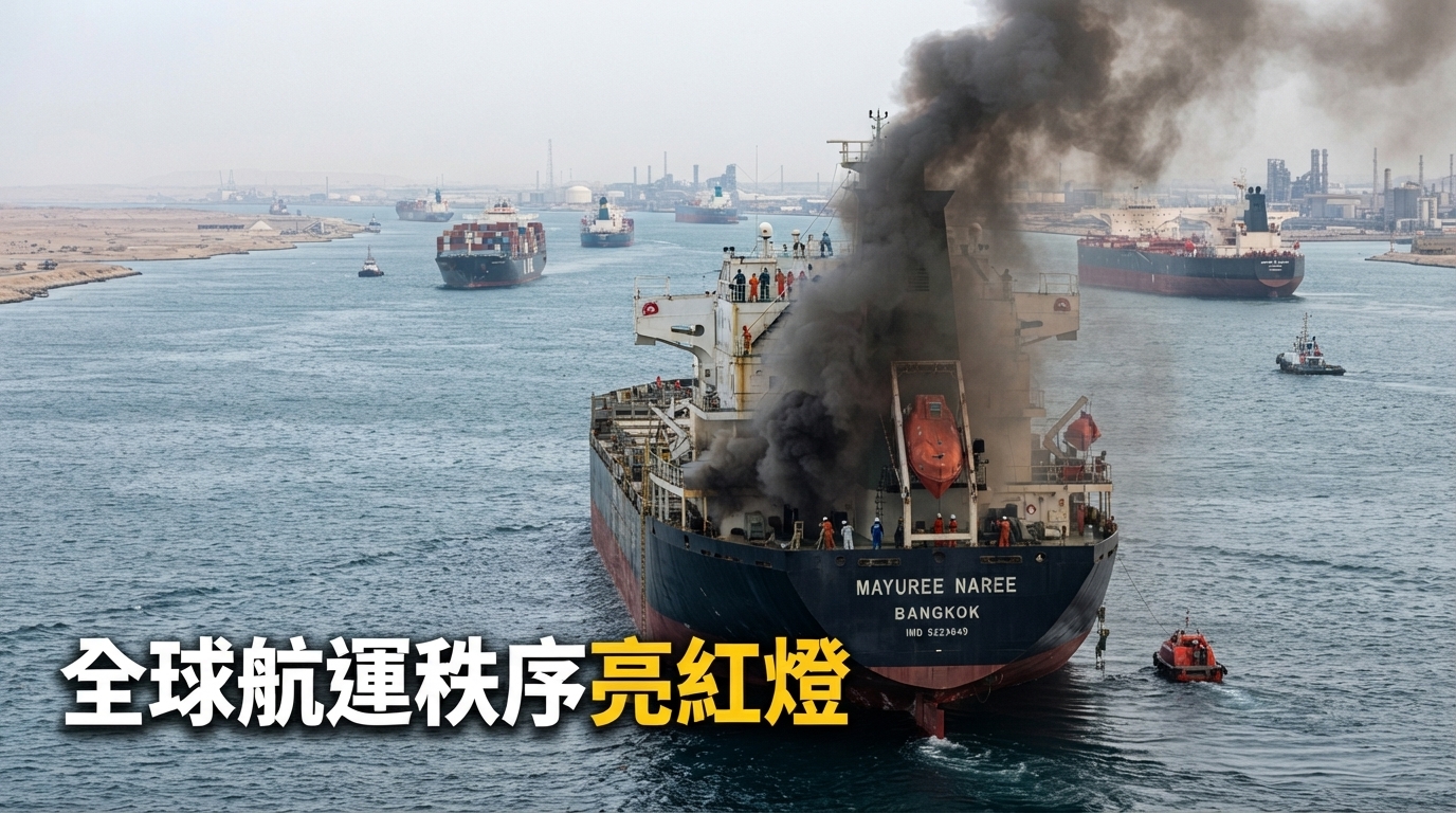 全球航運秩序亮紅燈！18國齊警告海運規則遭侵蝕　荷莫茲海峽、影子船隊成供應鏈新風險