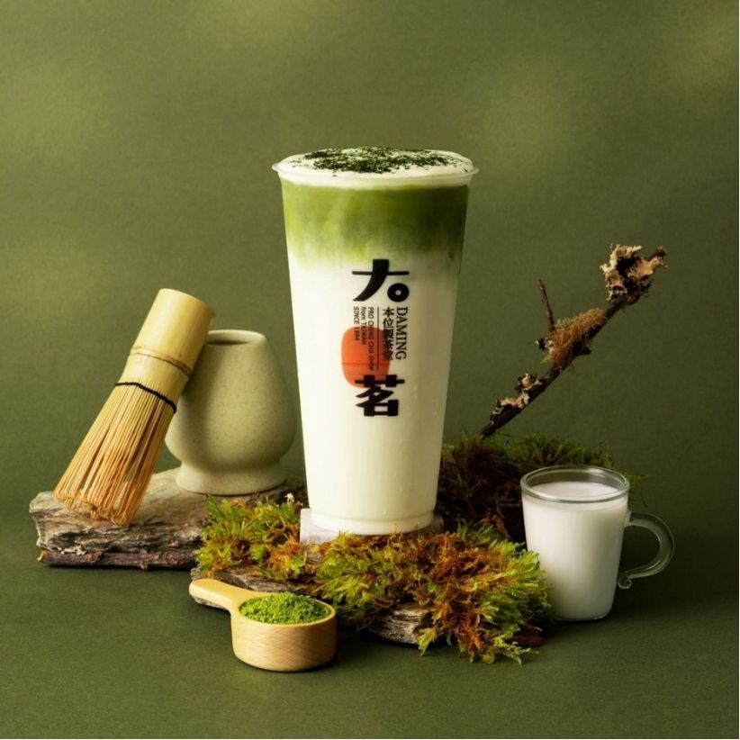 抹茶上面竟然是海苔 大茗「青抹浮島」9/15登場 5款新品一次開喝