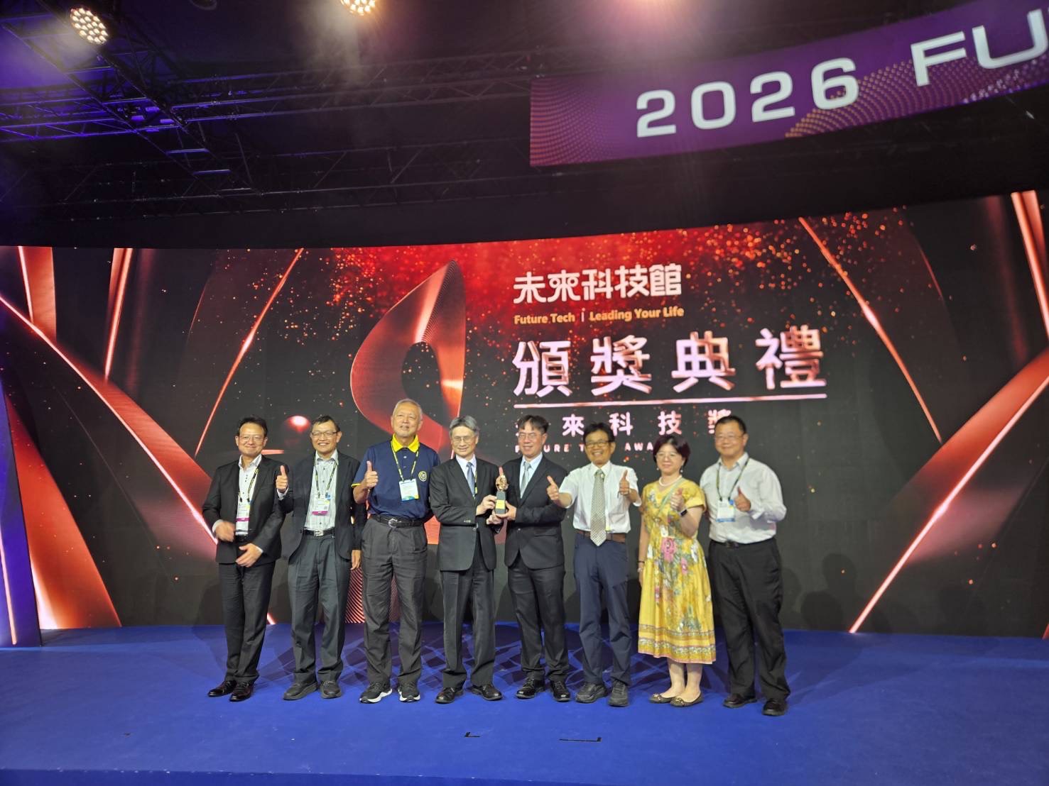 億金技術簡順億教授 再獲2026國科會未來科技獎
